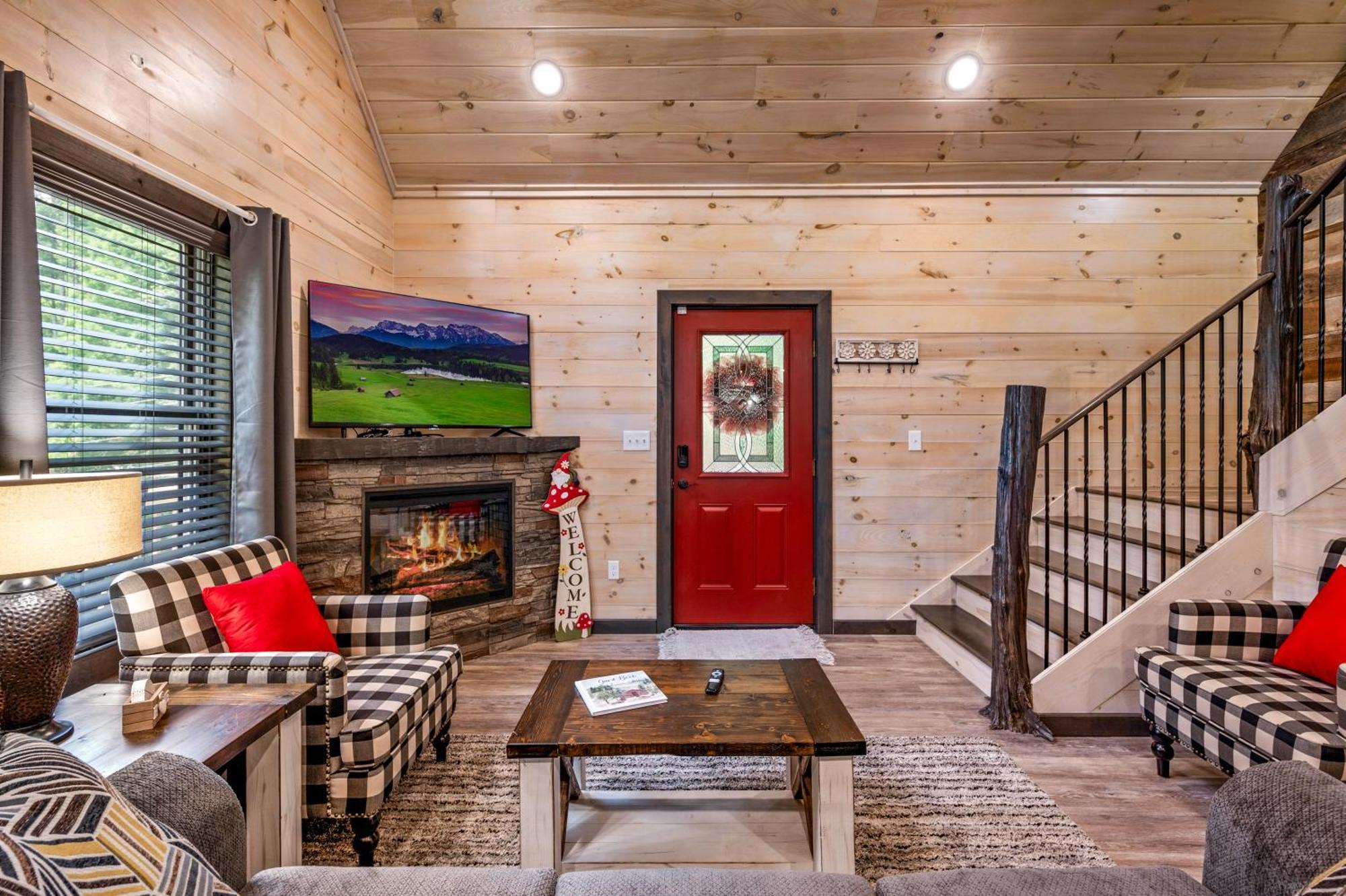Lil Cabin In The Cove! Mtn Views, Theater, Hot Tub, Games, King Beds, Prime Location! Севьервилл Экстерьер фото